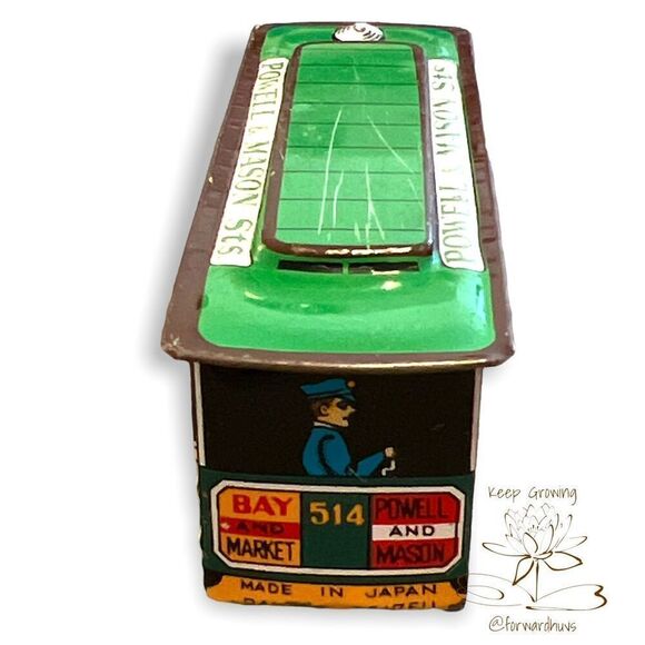 Bundle Sale 3 for $15 | Vintage Powell & Mason Sts 514 Municipal Railway Car - Picture 3 of 8